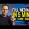 Create a Full Webinar in 5 Minutes AI + CRM + Auto Dialer Demo