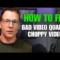 fix choppy webinar video