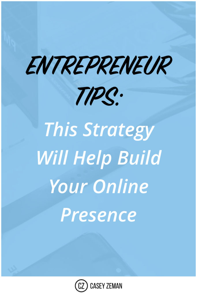 This will help build your online presence.001